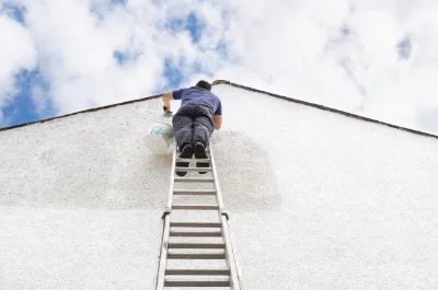 Peinture extérieure à Bayet — façades et ravalement